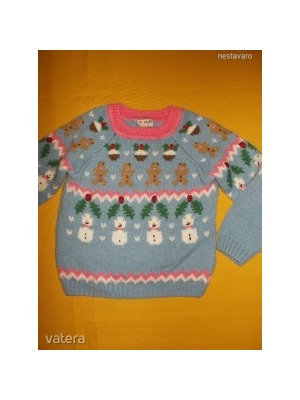 NEXT karácsonyi mintás pulóver - 4-5 év - 5 vásárolt termékből a legolcsóbb AJÁNDÉK! ( 116) << lejárt 496406