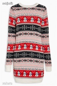 Next új címkés karácsonyi pulcsi ruha UK12 NMÁ 1 Ft << lejárt 4940361 71 fotója