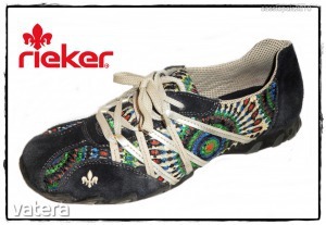 Minőségi,vidám, színes, kényelmi RIEKER cipő (40-es) - 1 Ft-ról << lejárt 5234581 58 fotója