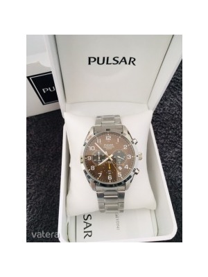 PULSAR Gents Chronograph (by Seiko) PT3843X1 kronográf karóra, férfi óra - ÚJ!! Garanciával << lejárt 321460