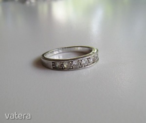 Köves ezüst gyűrű, akár karácsonyra! - 1 Ft! << lejárt 7411185 32 fotója