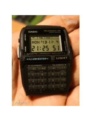 Casio számológépes Telememo 30 Retro quartz óra! Szépen müködik! << lejárt 127067