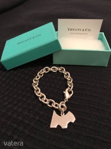 Tiffany & Co. / Tiffany's 925 ezüst westie kutyás karkötő karlánc << lejárt 836121 38 fotója