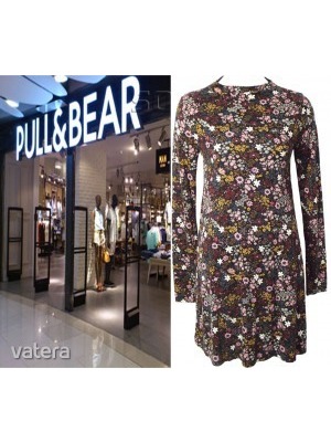 PULL&BEAR apróvirágos ruha vagy hosszított tunika 36/38-as 1Ft! << lejárt 738836