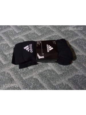 Eredeti fekete adidas zokni, 39-42.-es << lejárt 248741