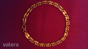 Arany karlánc 14 karátos 22,5 cm hosszú, 15,85 gramm tömegű, olasz fémjellel akár tört << lejárt 2737737 87 fotója