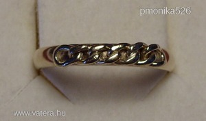 Női arany gyűrű fonott mintával 8 karátos 2,5 g 19,4 mm << lejárt 3032496 3 fotója