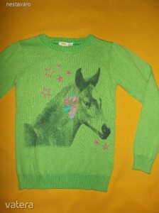 Kids LÓ mintás pulóver - 134/140 - 5 vásárolt termékből a legolcsóbb AJÁNDÉK! (138) << lejárt 8044481 52 fotója