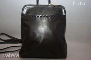 Valódi bőr,fekete,különleges,kényelmes,vajpuha utcai hátitáska,táska << lejárt 4717216 23 fotója
