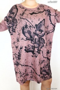 Gyönyörű virágos zsebes lezser moletti ruha-meleg anyagú (török) új!címkés -- << lejárt 3874230 55 fotója