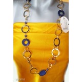 Orsay Szuper divatos szép nyaklánc, alkalmi kék arany variációja feltűnő ékszer bizsu (új) << lejárt 123927