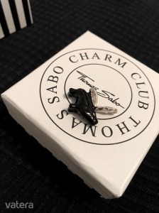 Thomas Sabo ezüst charm szerencsét hozó szárnyas fekete ezüst malac << lejárt 406242 37 fotója