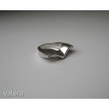 Madárszárny formájú tömör ezüst gyűrű, designer darab << lejárt 761924