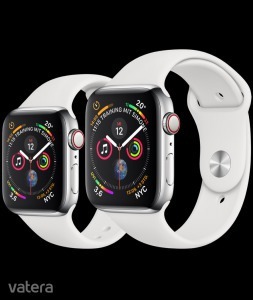 Apple óra 4 széria + cellular Fehér színben Bontatlan 1 év gyártói garancia 44mm << lejárt 2727392 60 fotója
