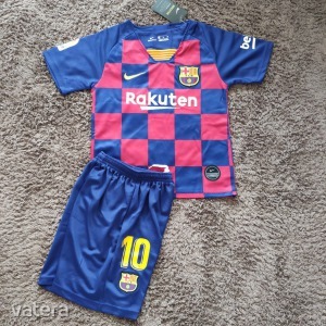 Új FC Barcelona gyerek mez + nadrág Messi névvel 2019/20-as szezon << lejárt 4509244 94 fotója