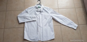 Benetton pamut fehér fiú ing 146-152 ÚJSZERŰ << lejárt 8085270 58 fotója