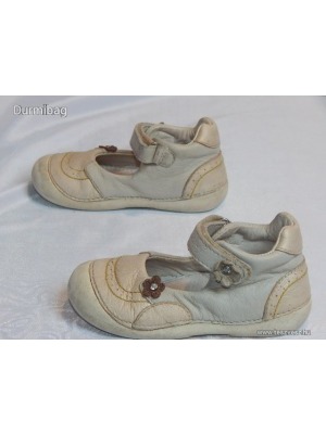 24 D.D. STEP gyerek lány bőr cipő tépőzáras utcai alkalmi pántos balerina cipő << lejárt 812943