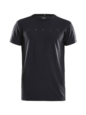 CRAFT Deft férfi póló fekete