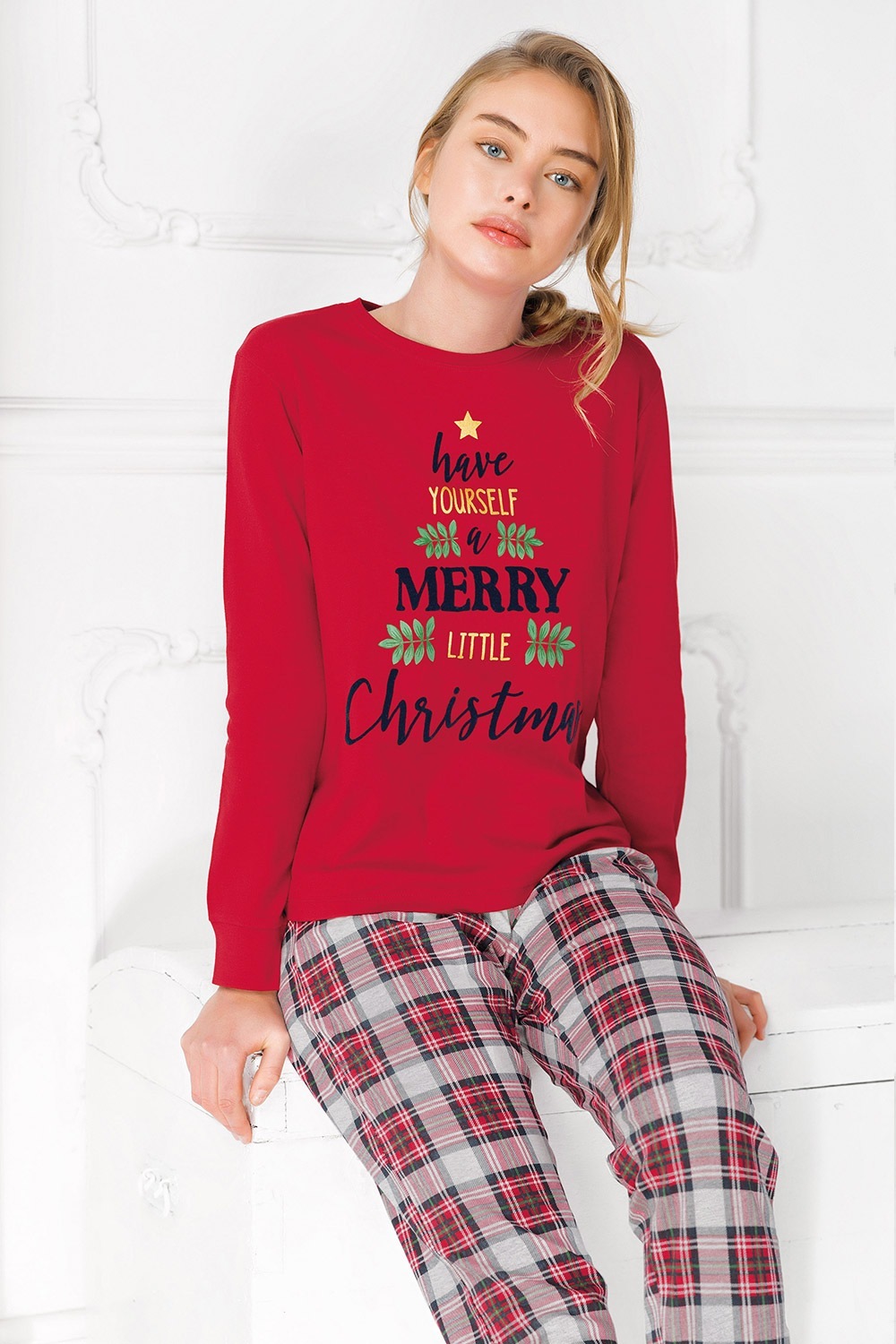 Merry Christmas női pizsama fotója