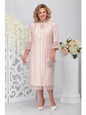 Púder rózsaszínű elegáns két részes női kosztüm << lejárt 574519