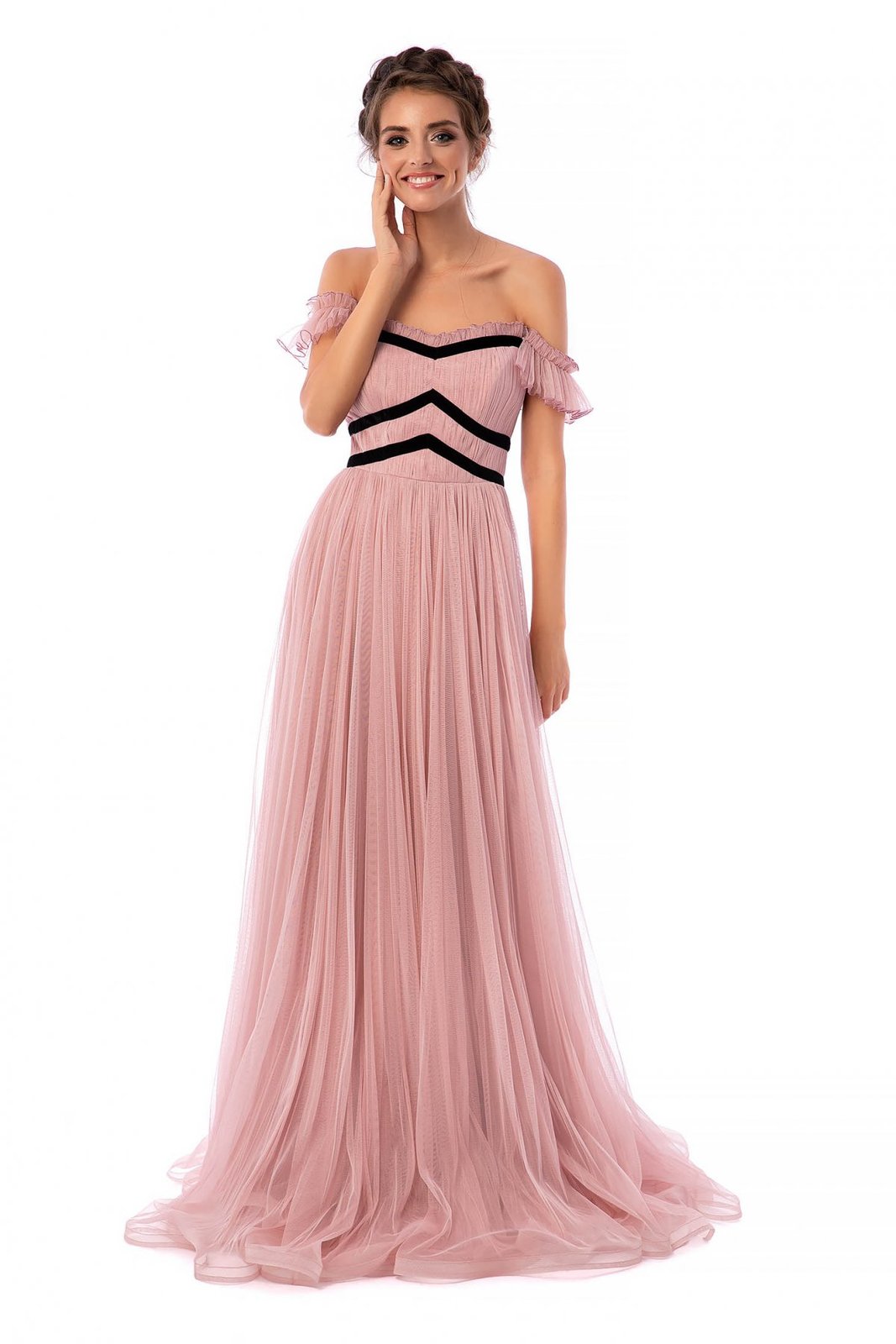 Púder rózsaszínű Ana Radu ruha luxus << lejárt 839122 21 fotója