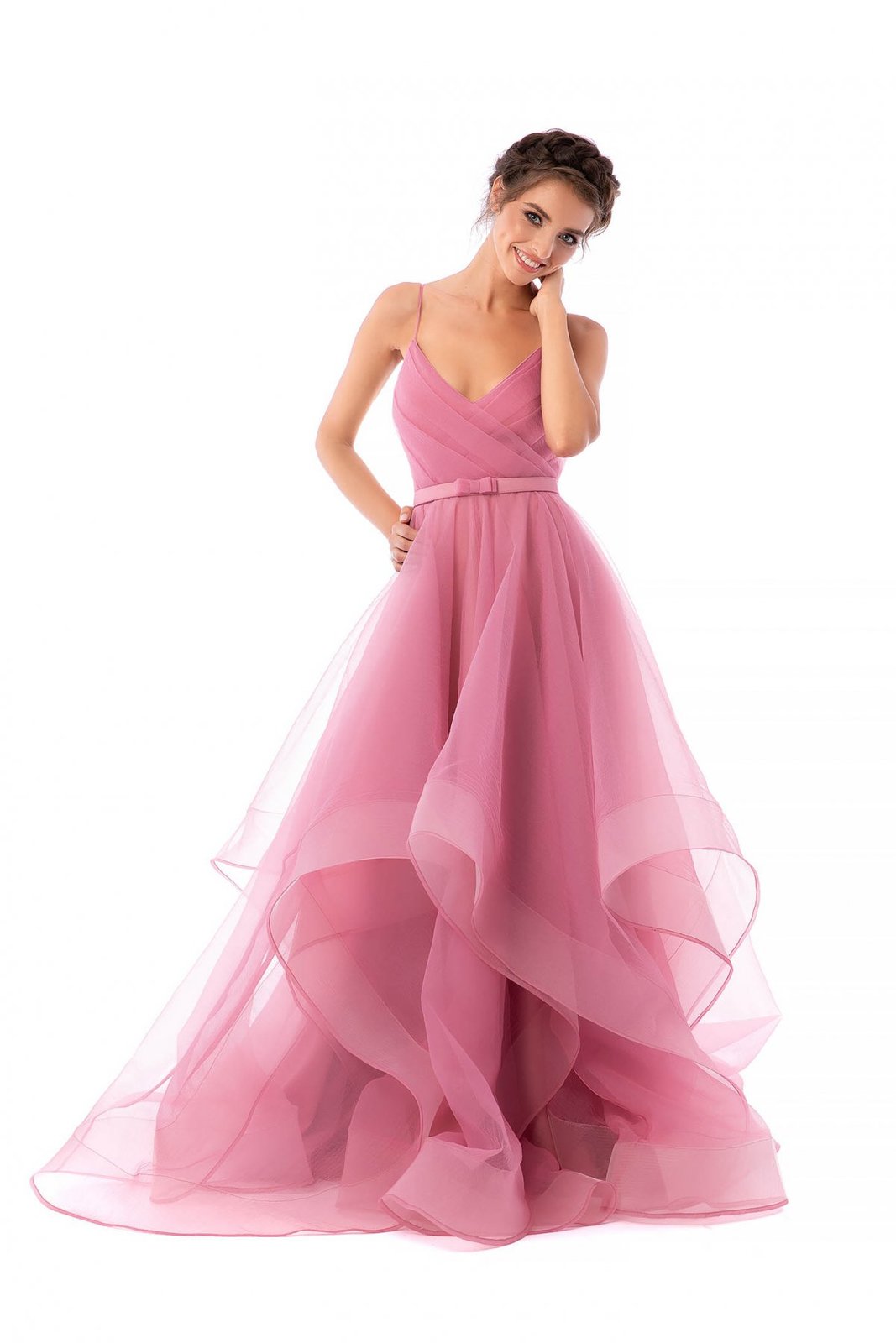 Világos rózsaszínű Ana Radu ruha luxus fotója