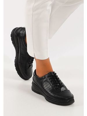 Eleonore fekete casual női cipők << lejárt 440978