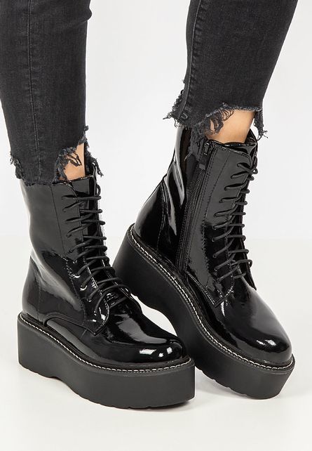 Goslaria fekete női platform cipő << lejárt 7908529 40 fotója