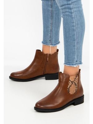 Aveiro camel női bokacipők << lejárt 369512