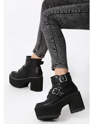 Sistine fekete női platform cipő << lejárt 844795