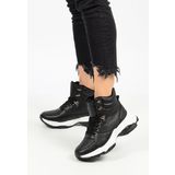 High-top carise fekete női sneakers << lejárt 888023