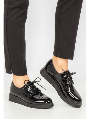 Anabela fekete casual női cipők << lejárt 118876