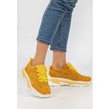 Henley i sárga női sneakers