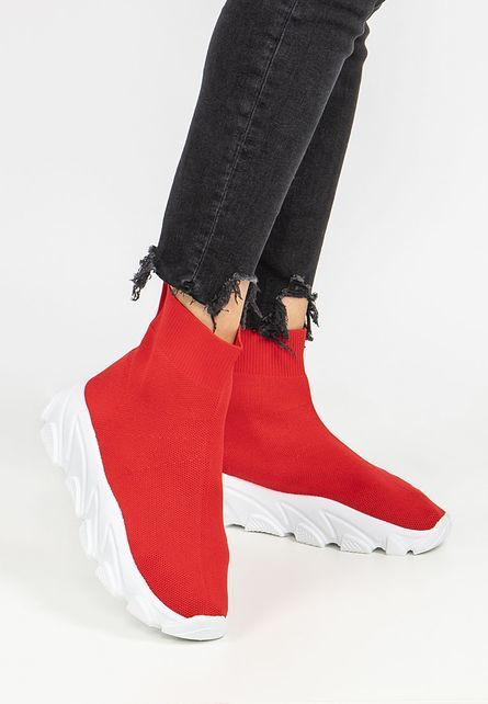 High-top twelve piros női sneakers << lejárt 8858262 71 fotója