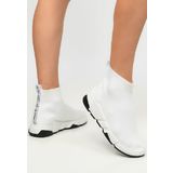 Socks fehér női sportcipő