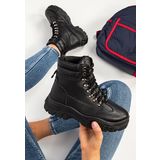 High-top zaragoza fekete női sneakers << lejárt 511543