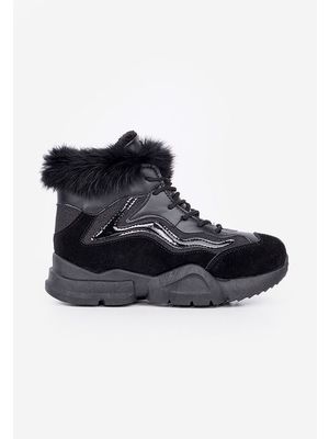 High-top laguardia fekete női sneakers << lejárt 875549