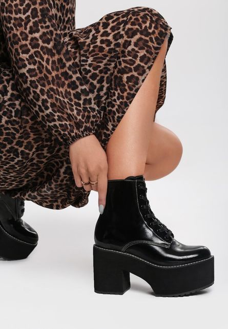 Forshaga fekete női platform cipő << lejárt 5804132 10 fotója