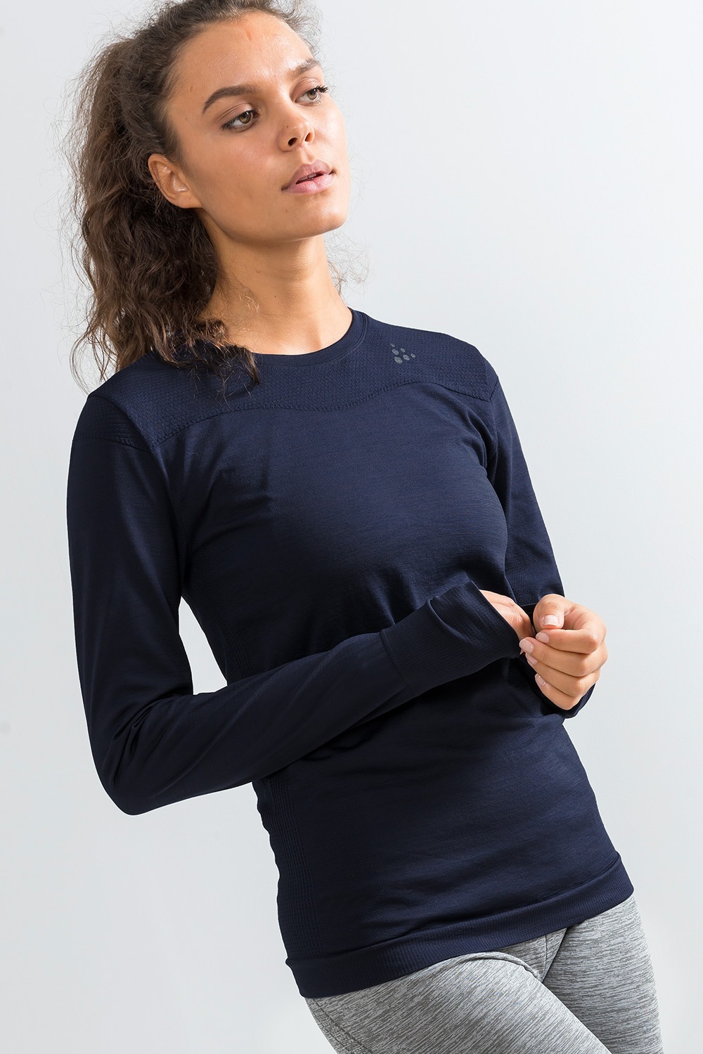 Craft Fuseknit Comfort női póló, sötétkék fotója