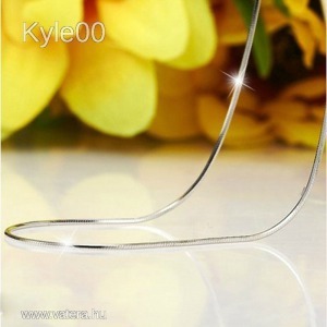 1Ft 925 Ezüst Kígyó mintás 2mm széles 45cm Nyaklánc női << lejárt 512914 15 fotója