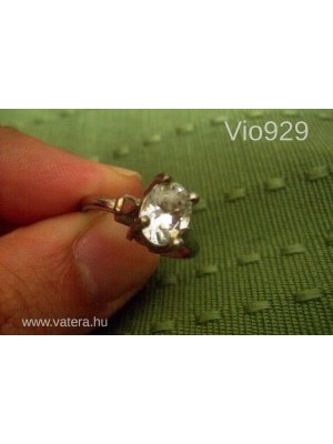 Köves ezüst gyűrű, 17 mm << lejárt 518573