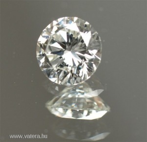 Gyémánt briliáns H/VS1 0,90ct 6mm << lejárt 3690706 47 fotója