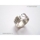 Feliratos egyedi ezüst karikagyűrű (1/1) << lejárt 328316