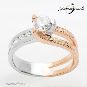 14k Rosé Míves Eklektika Gyémántgyűrű << lejárt 2750836 78 fotója