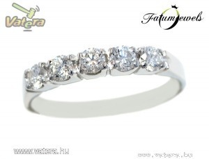 14K Gyémántsor Gyémánt Briliáns Gyűrű rendelésre << lejárt 7216589 85 fotója