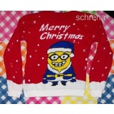 Minyonok télapós karácsonyi pulóver, Minnions pulóver << lejárt 239999