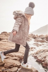 Next címkés, új, gyönyörű szőrmés kapucnis, bélelt téli kabát 152-es << lejárt 7078335 45 fotója