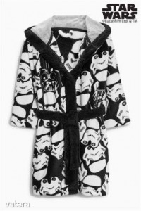 NEXT Star Warsos köntös / Next Black/White Star Wars Robe 9*-10 év << lejárt 9175724 28 fotója