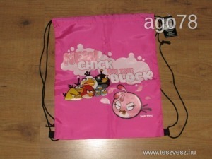 Új Angry Birds rózsaszín tornazsák << lejárt 9044055 51 fotója