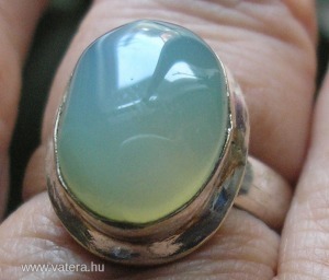 925 ezüst gyűrű 19,3/60,6 mm zöld aventurin << lejárt 5834486 35 fotója